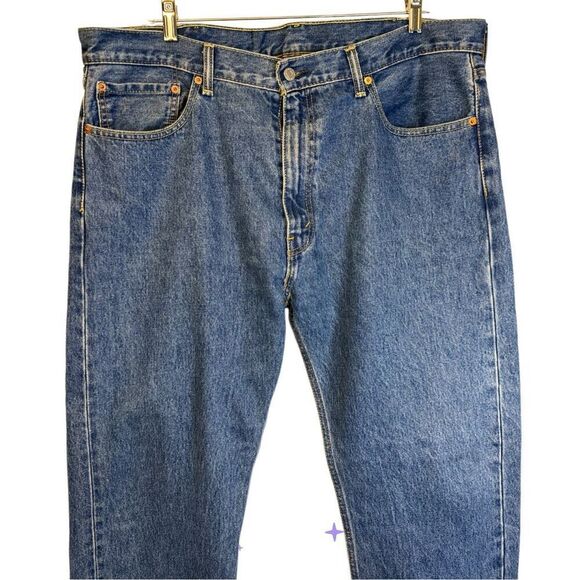 Levi’s Men’s 505 Jeans Sz. 40 X 30 Classic 5-Pocket Straight Leg - Picture 4 of 10
